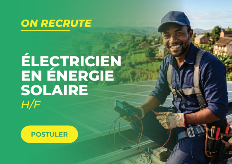 ÉLECTRICIEN EN ÉNERGIE SOLAIRE